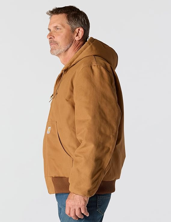Carhartt Men's Small J140 Loose Fit Lined Duck Jacket