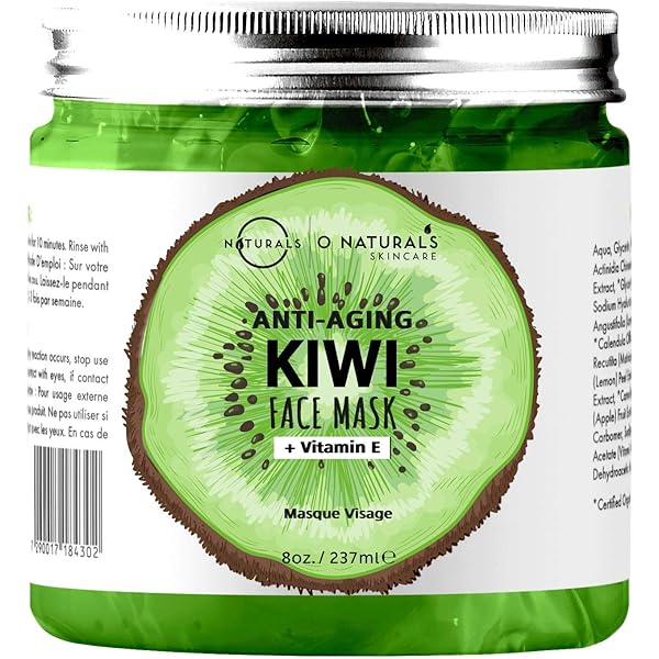 Natural Organic Kiwi Gel Face Mask Skin
