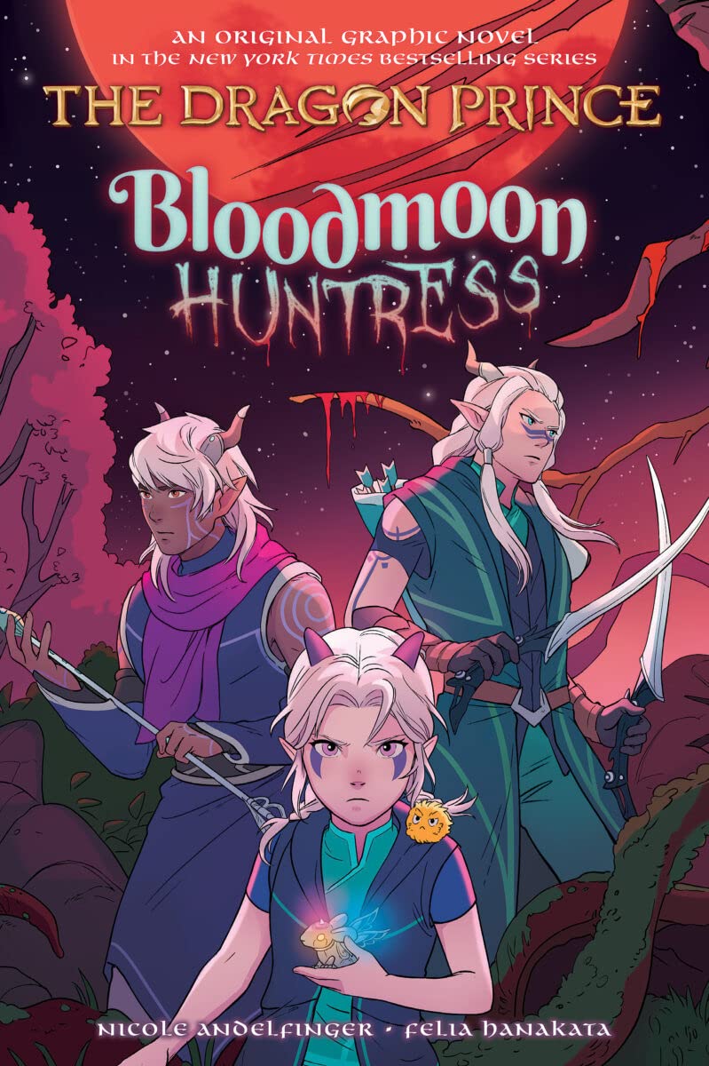 Bloodmoon Huntress: A Graphic Novel (The Dragon Prince Graphic Novel