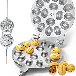 MyHomeHelper Russian Oreshki Nuts Walnut Cookie Maker