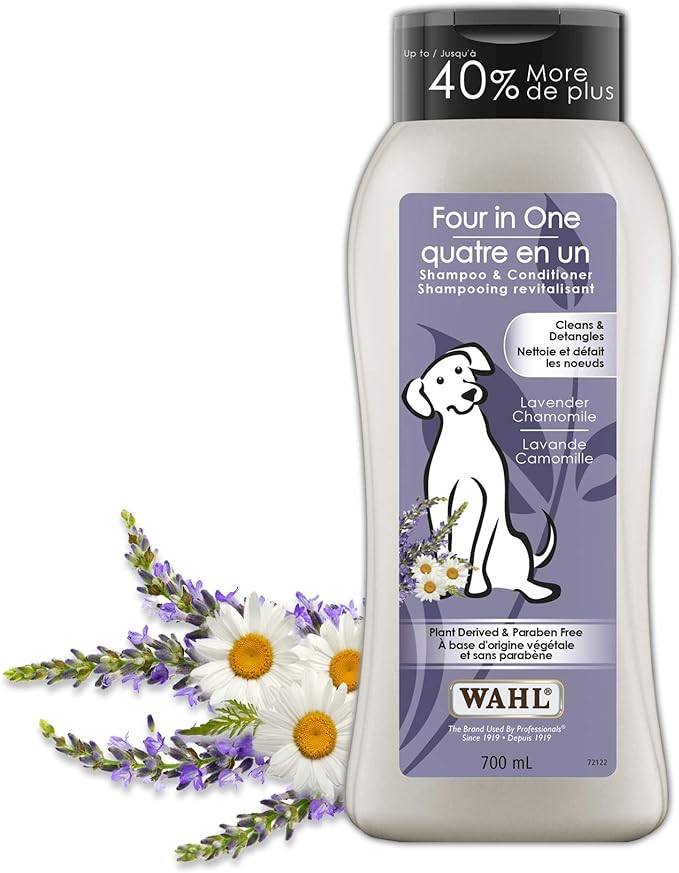 Wahl--Four in One shampoo & conditioner--Lavender
