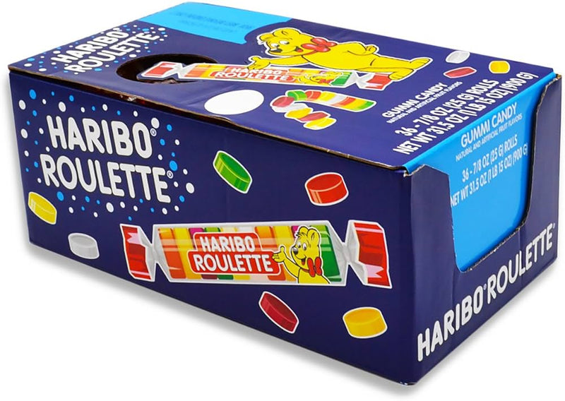 Bulk Buy - Haribo Roulette 25g x 50