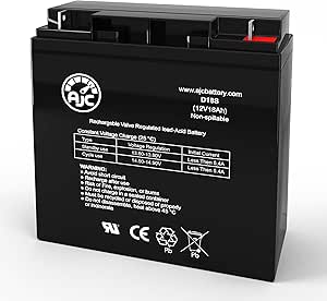 AJC D18S High-Rate Version 12V 18Ah Sealed Lead Acid Battery - pick up only