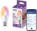 WiZ 40W B12 Color LED Smart Candle-Shaped Bulb