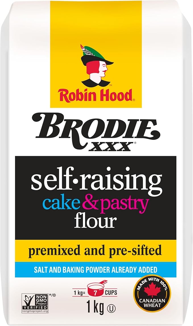 Robin Hood BRODIE Self-Raising Cake and Pastry Flour, 1 kg