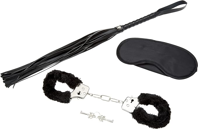 Ouch by Shots Toys - Black & White - Introductory Bondage Kit