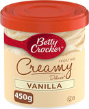 BETTY CROCKER FROSTING Vanilla Creamy Deluxe Flavour, 450 Grams