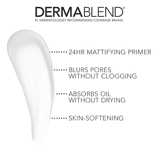 Dermablend Poresaver Matte Makeup Primer, 1.0 Fl Oz