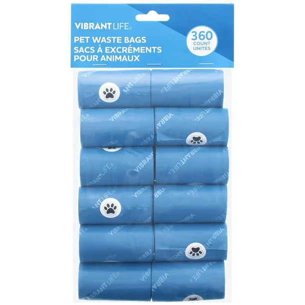 Vibrant Life Pet Waste Bags - Various Sizes