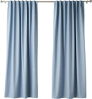 Amazon Basics Room Darkening Blackout Window Curtains 2PK 52"X84"--Taupe