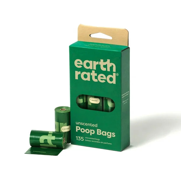 Earth Rated Pet Waste Poop Bags - Various Sizes