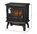 Kingham 400 sq. ft. Panoramic Infrared Electric Stove(Heater) Fireplace