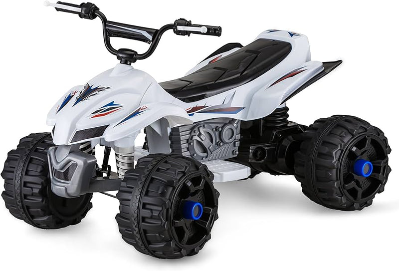 Kid Trax 12V Sport ATV White Ride On - Pick up only