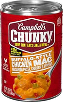 Campbell’s Chunky Buffalo-Style Chicken Mac Soup, 463g, 16.3 oz Can