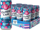 Candy Can,Fun Sparkling Flavours, Zero-Sugar, (330ml x 12 Pack) Sleek Cans-assorted flavor - pick up only