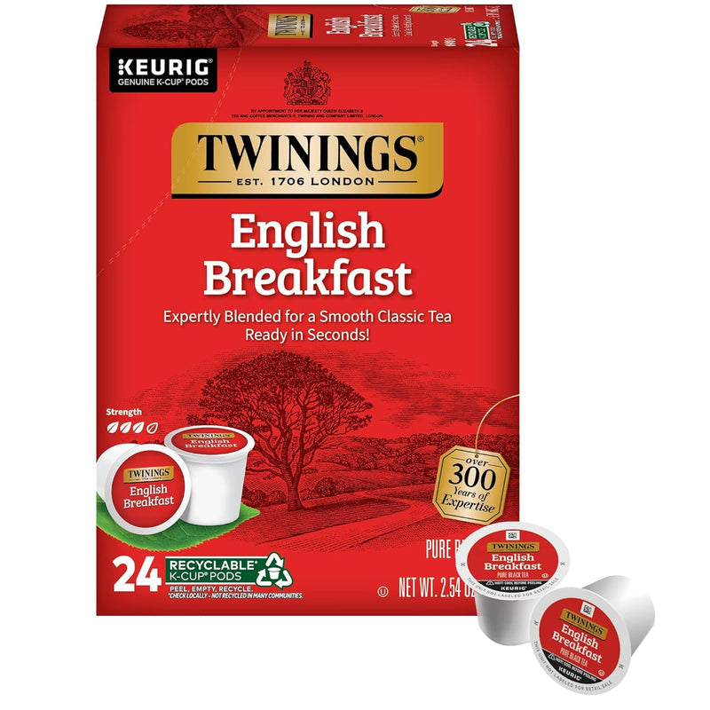 Twinings of London Tea K-Cups for Keurig (24 Pack) - PICK YOUR FLAVOUR