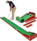 Perfect Practice Standard Edition (9ft 6in) Golf Mat with Automatic Ball Return