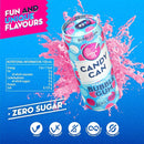 Candy Can,Fun Sparkling Flavours, Zero-Sugar, (330ml x 12 Pack) Sleek Cans-assorted flavor - pick up only