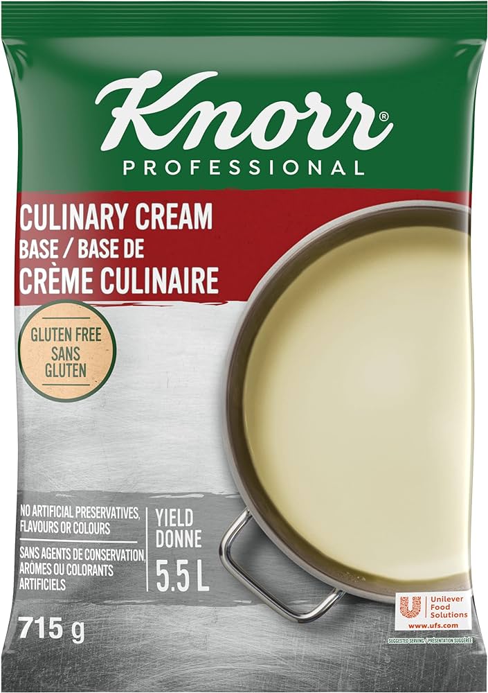 Knorr Professional Culinary Cream Base, Gluten Free, 715 grams