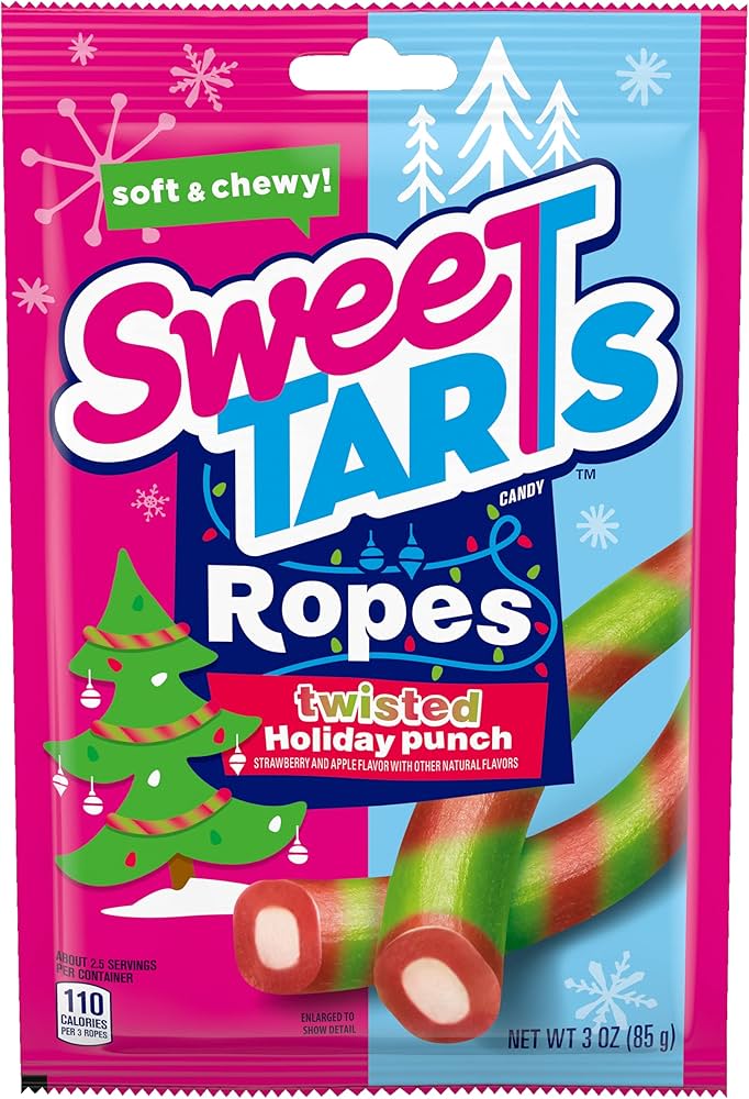SweeTARTS Ropes Twisted Holiday Punch--3oz