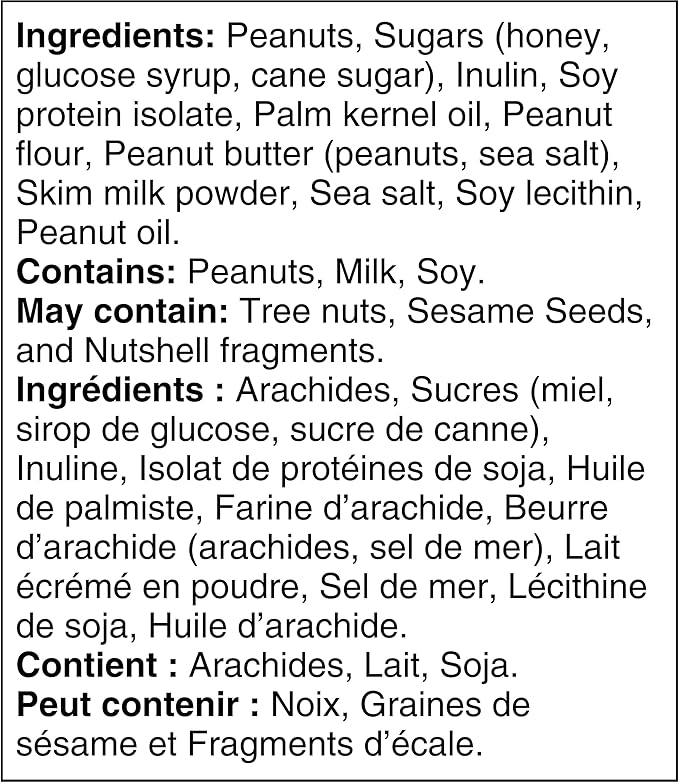 Kind -protein bars--Crunchy Peanut butter--50 gram bar -12 per box--BB-08/24