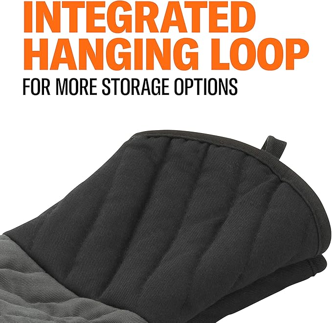 Goodcook Touch Oven Glove/Pot Holder Glove with Silicone Grip