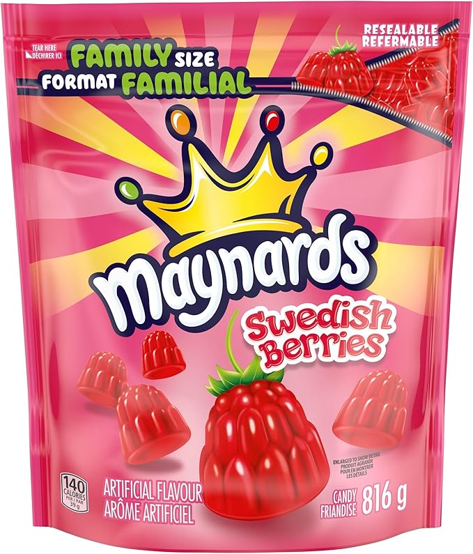 Maynards Swedish Berries Family Size (816g)
