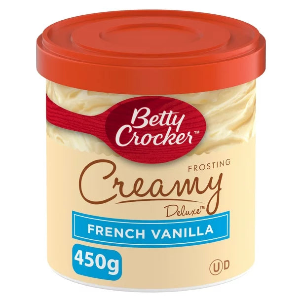 Betty Crocker French Vanilla Creamy Deluxe Frosting, 450 g