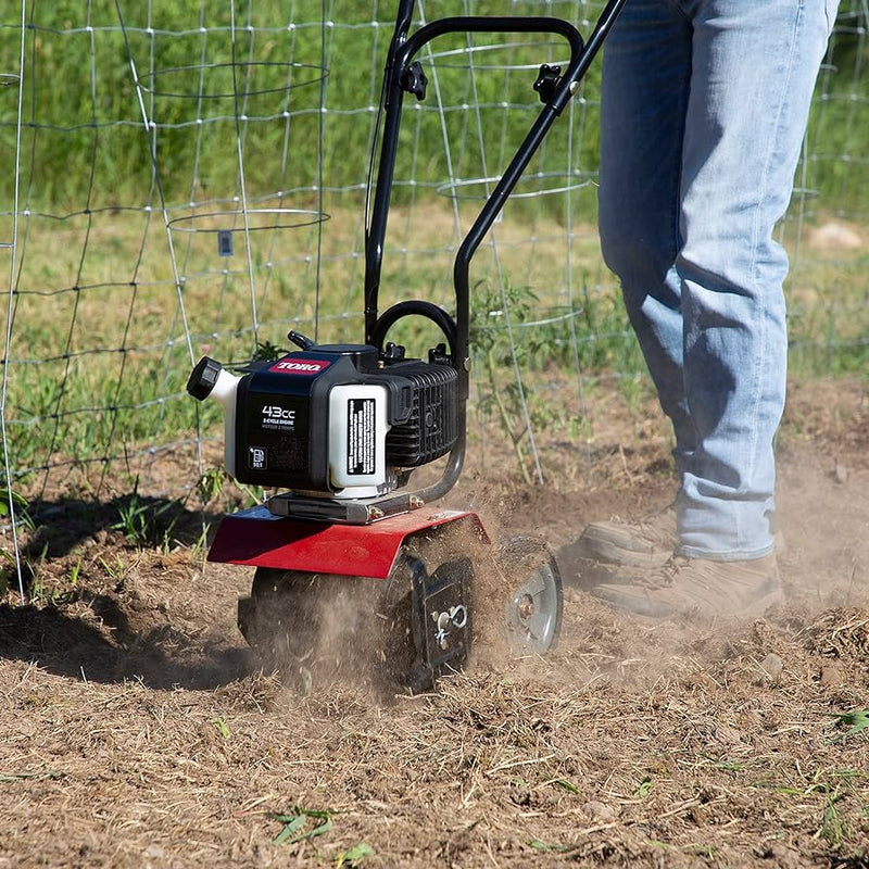 Toro 58601 10 in. (25.4 cm) 2-Cycle 43cc Cultivator Roto Tiller - Pick up only