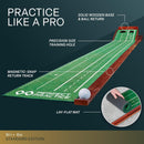 Perfect Practice Standard Edition (9ft 6in) Golf Mat with Automatic Ball Return