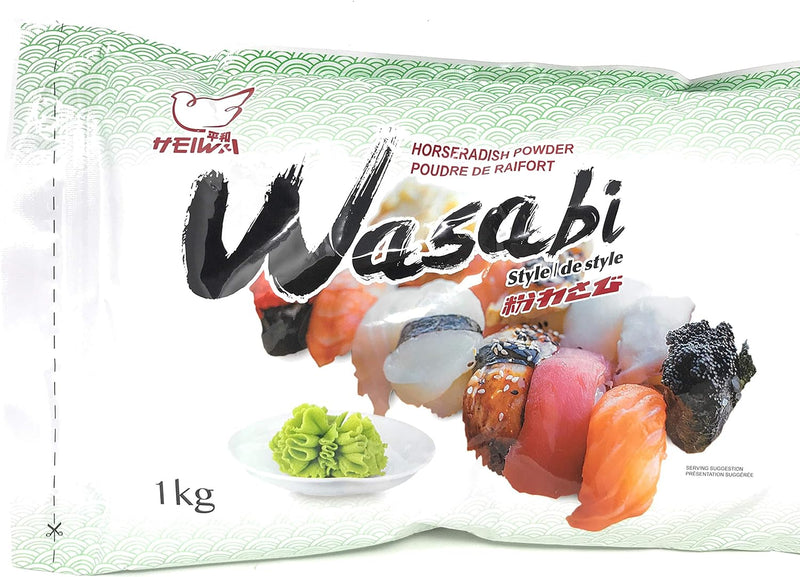 Heiwa Horseradish Powder Wasabi Style - 1 KG Bag