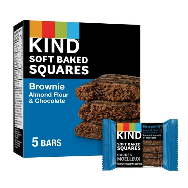 KIND Soft Baked Squares, 40g, 5 Count Box