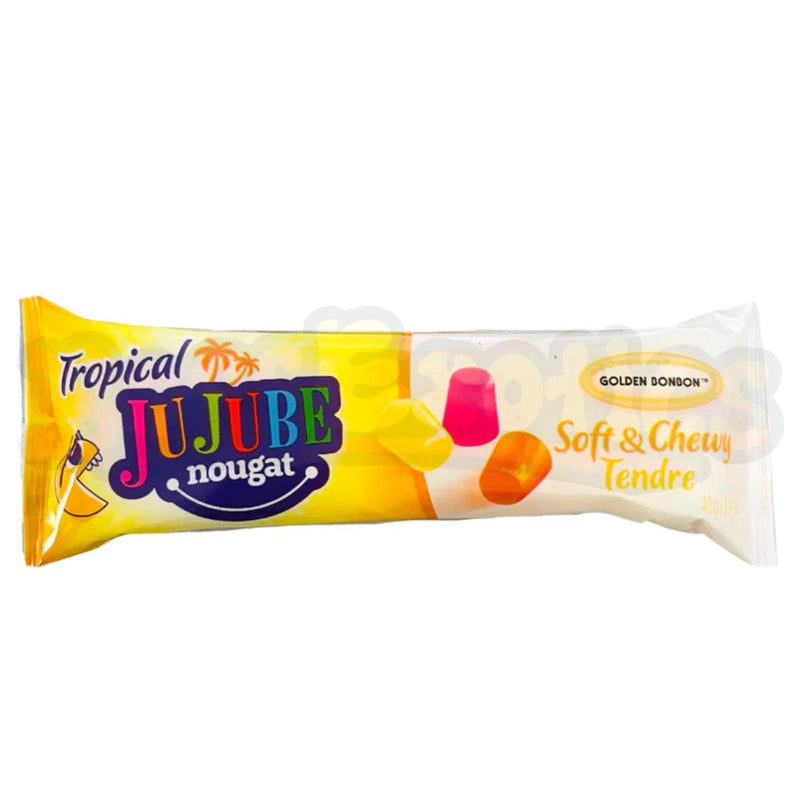 Golden Bonbon Jujube Nougat--Sour or Tropical