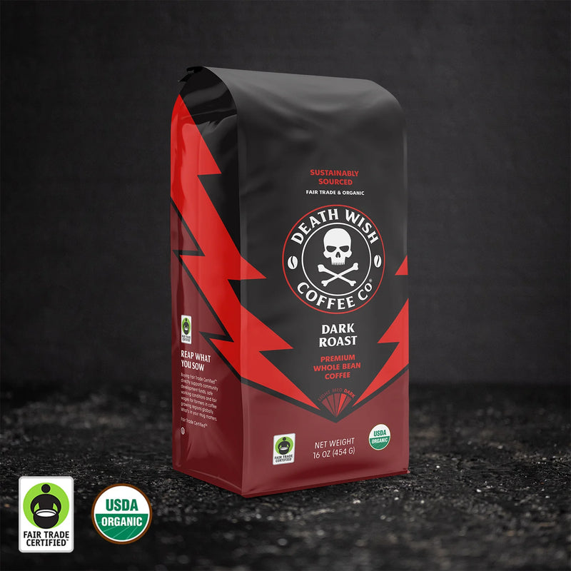 Death Wish Coffee Beans Dark Roast (454g)