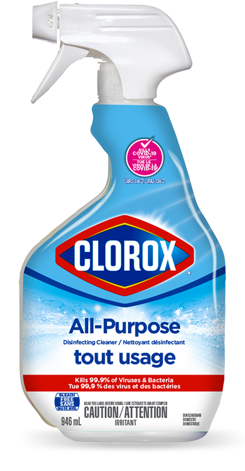 Clorox cleaner--946 ml--assorted