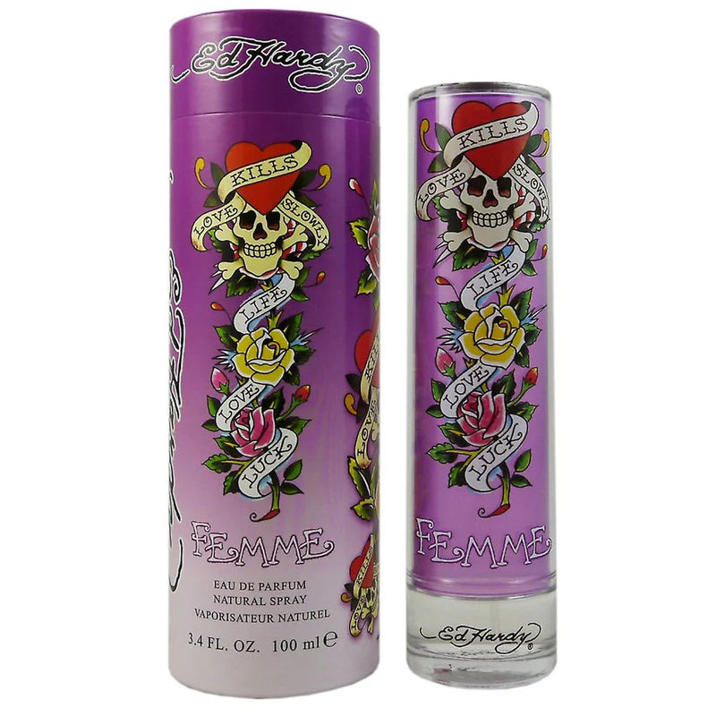 Ed Hardy Femme Perfume for Women 3.4-Ounce