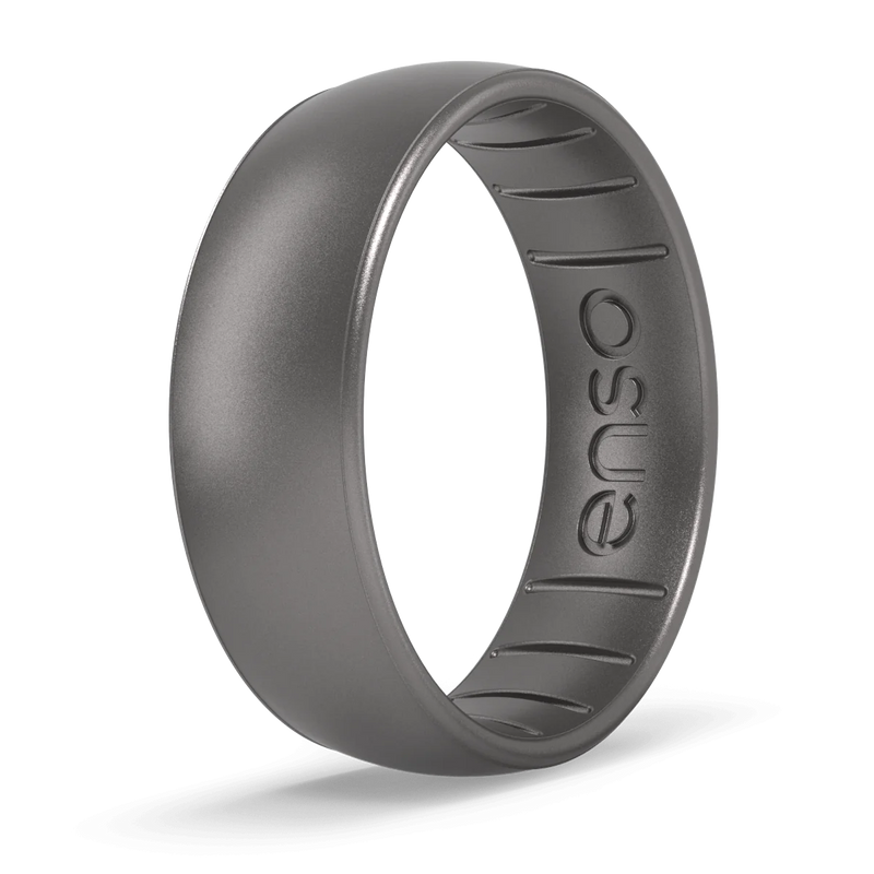 Enso ELEMENTS CLASSIC SILICONE RING - PLATINUM ---STANDARD