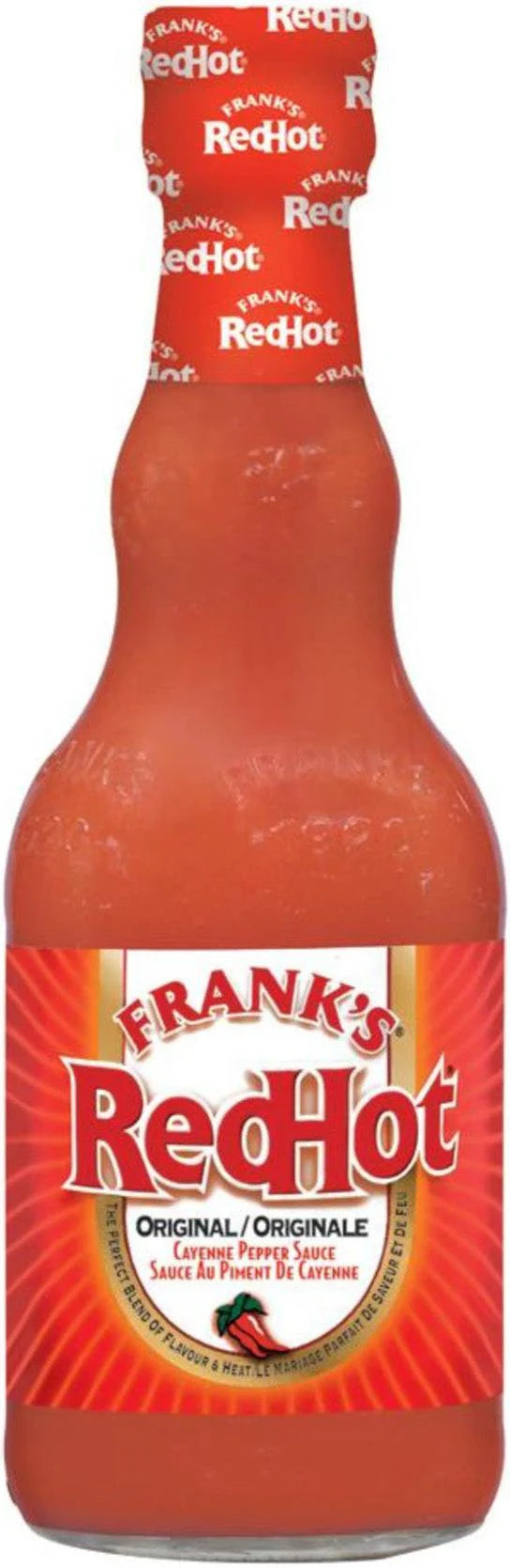 Franks Original Red Hot Sauce.