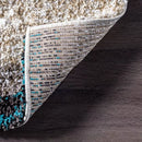 Striped Shaggy Woven Rug - nuLoom 4'x6'