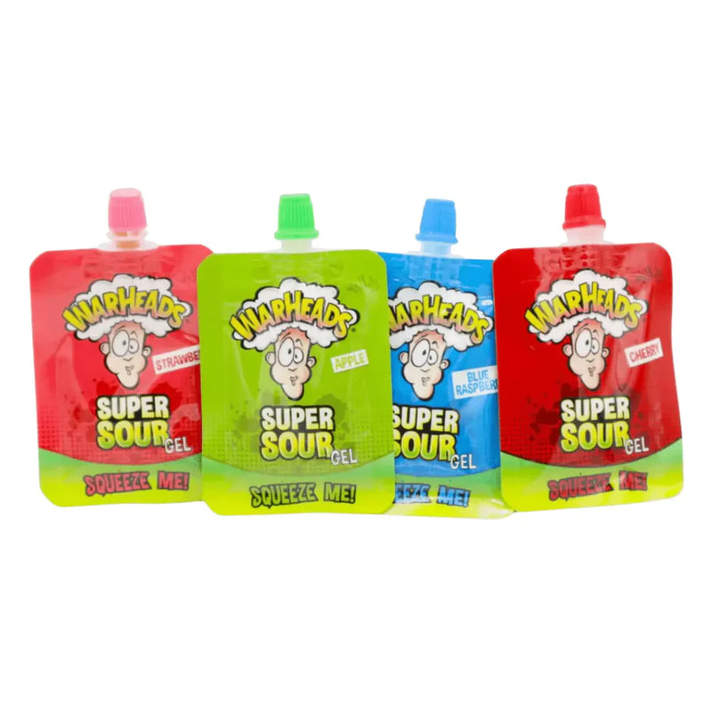 Warheads Super Sour squeeze Gel--Assorted flavors--Picked at Random