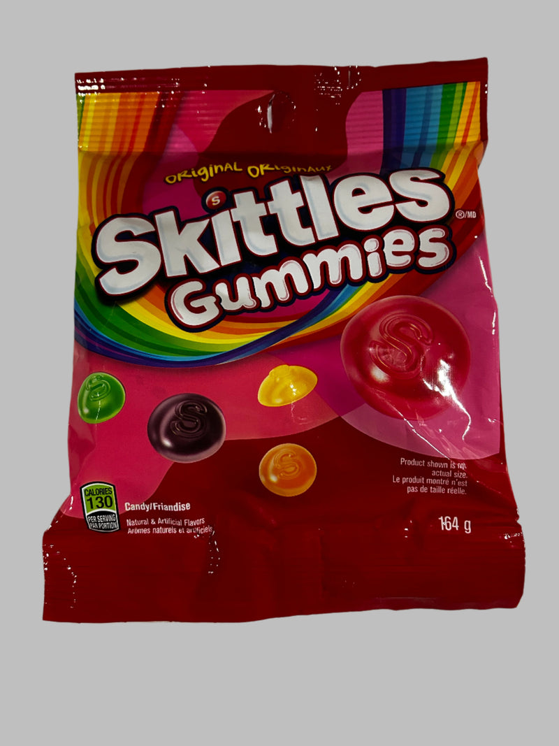 Skittles gummies 164 gram bag