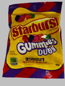 Starburst gummie duos 164 gram bag