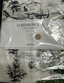 H & M --120 x 120 cm Curtain--Woodland scene