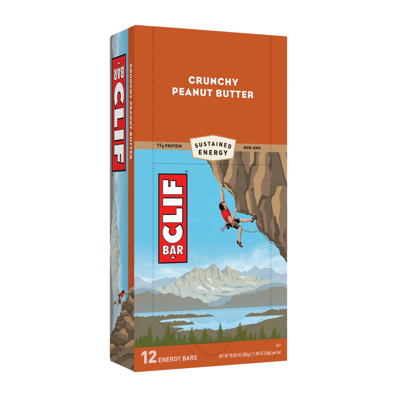 Clif Bar Crunchy Peanut Butter 68g - 12ct