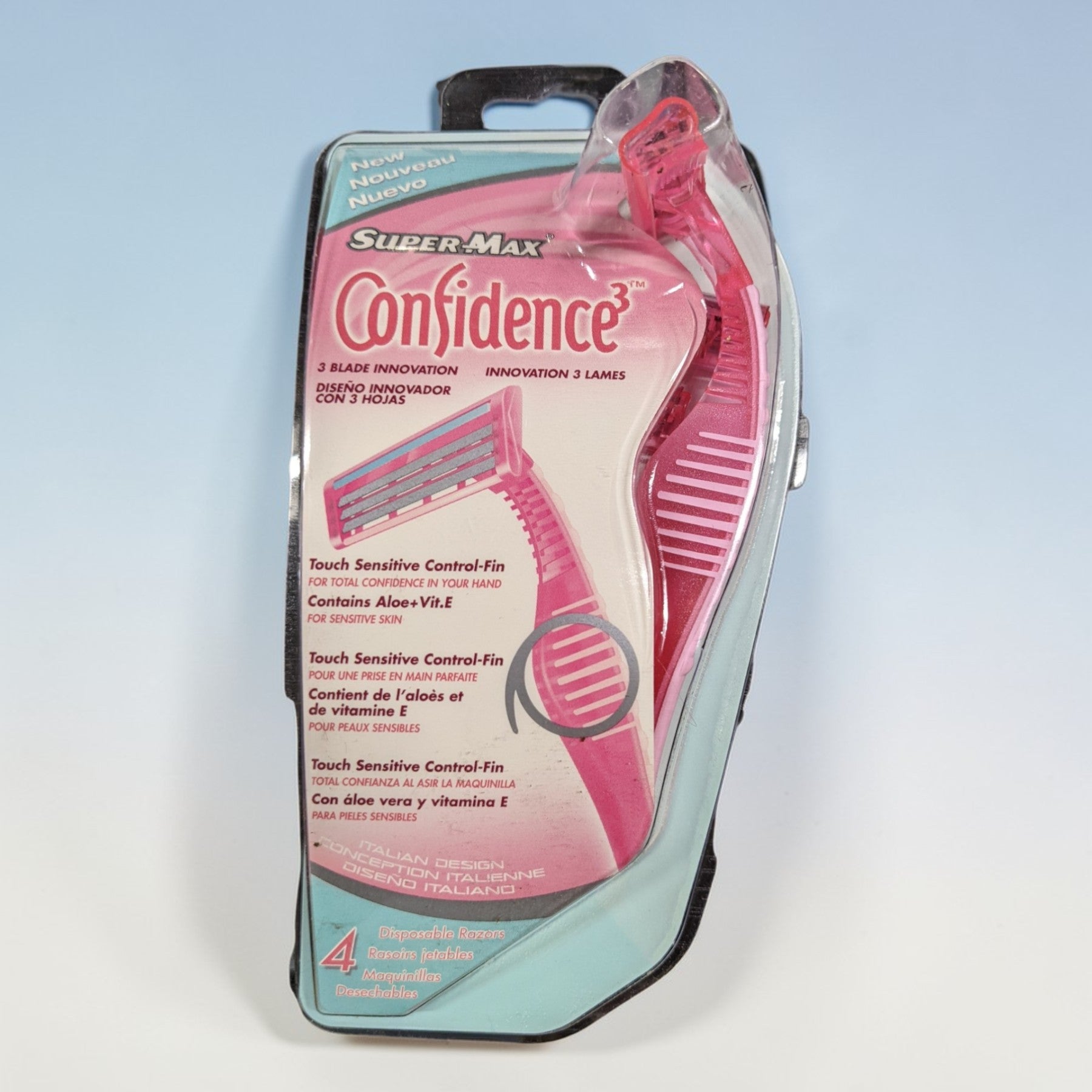 Supermax Lady Razor Supermax Ultimate razor 4 pack