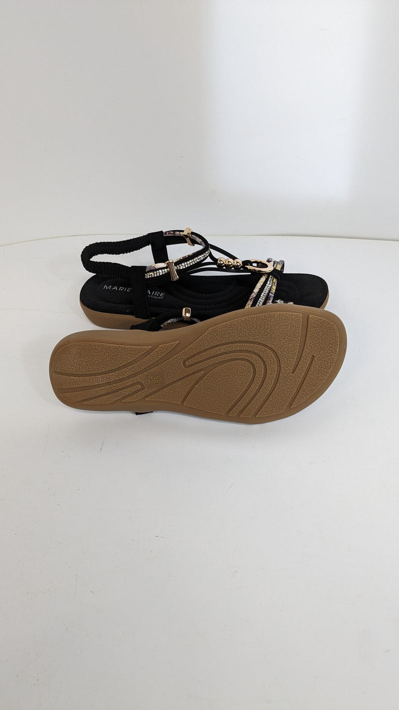 Marie - Claire Black Sandal size 5.5