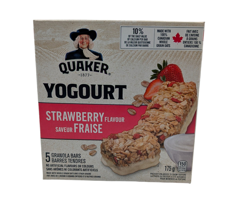 Quaker Yogurt Bars 175g