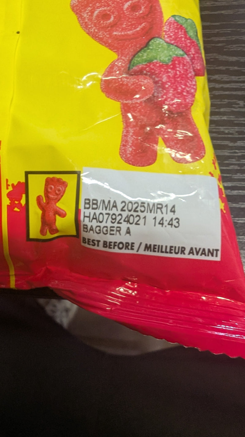 Sour patch kids Strawberry 154 gram bag