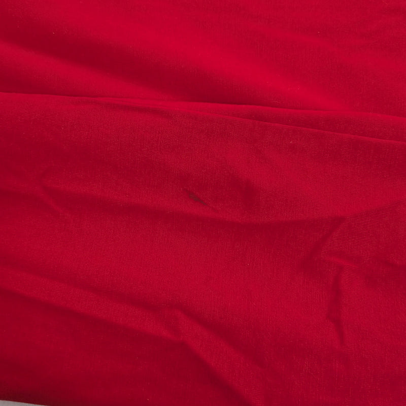 adidas Long Sleeve Red with White Stripes Shirt - Medium