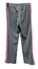 Women's Vintage Y2K Nike Silver Tag Track Pants, Medium 8-10, Grey & Pink
